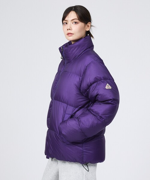Pyrenex(ピレネックス)の「【PYRENEX / ピレネックス】HMY013 SHIFT RIPSTOP / シフト / スタンドカラーダウンジャケット / ユニセックス(ブルゾン・メンズ・パープル・S/M/L)」の3枚目の写真