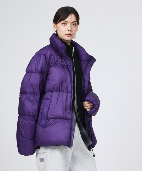 Pyrenex(ピレネックス)の「【PYRENEX / ピレネックス】HMY013 SHIFT RIPSTOP / シフト / スタンドカラーダウンジャケット / ユニセックス(ブルゾン・メンズ・パープル・S/M/L)」の18枚目の写真