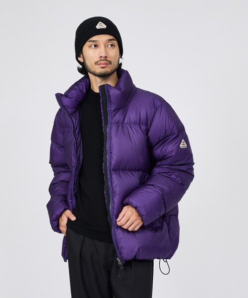 Pyrenex(ピレネックス)の「【PYRENEX / ピレネックス】HMY013 SHIFT RIPSTOP / シフト / スタンドカラーダウンジャケット / ユニセックス(ブルゾン・メンズ・パープル・S/M/L)」の9枚目の写真