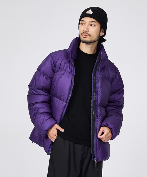 Pyrenex(ピレネックス)の「【PYRENEX / ピレネックス】HMY013 SHIFT RIPSTOP / シフト / スタンドカラーダウンジャケット / ユニセックス(ブルゾン・メンズ・パープル・S/M/L)」の10枚目の写真
