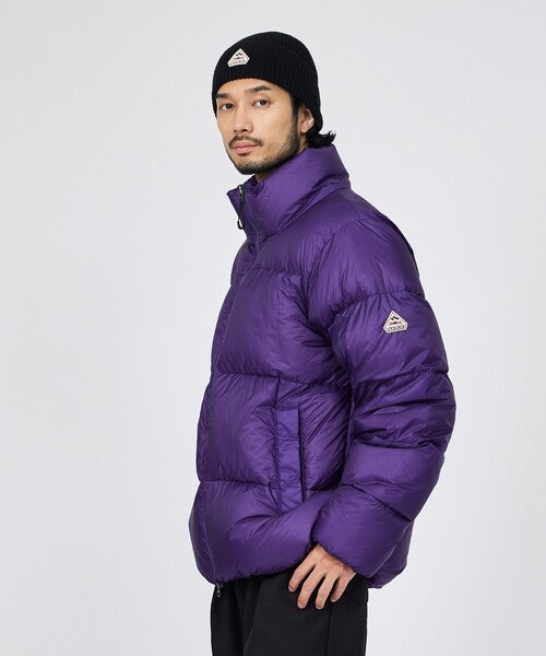 Pyrenex(ピレネックス)の「【PYRENEX / ピレネックス】HMY013 SHIFT RIPSTOP / シフト / スタンドカラーダウンジャケット / ユニセックス(ブルゾン・メンズ・パープル・S/M/L)」の11枚目の写真