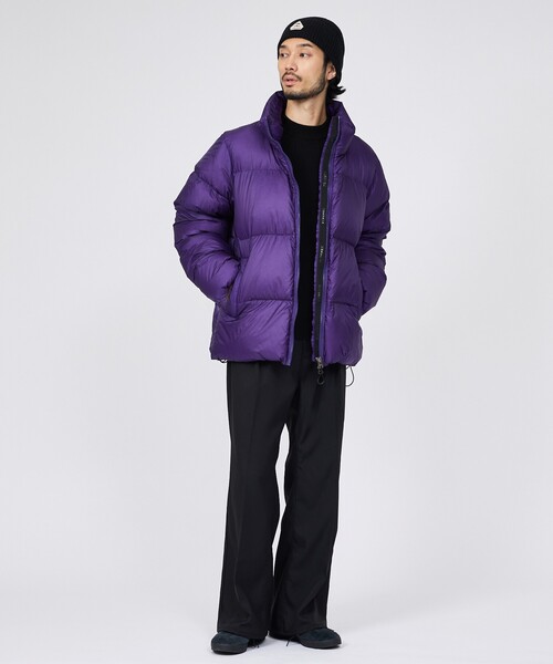 Pyrenex(ピレネックス)の「【PYRENEX / ピレネックス】HMY013 SHIFT RIPSTOP / シフト / スタンドカラーダウンジャケット / ユニセックス(ブルゾン・メンズ・パープル・S/M/L)」の12枚目の写真