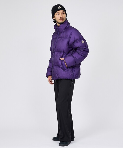 Pyrenex(ピレネックス)の「【PYRENEX / ピレネックス】HMY013 SHIFT RIPSTOP / シフト / スタンドカラーダウンジャケット / ユニセックス(ブルゾン・メンズ・パープル・S/M/L)」の13枚目の写真