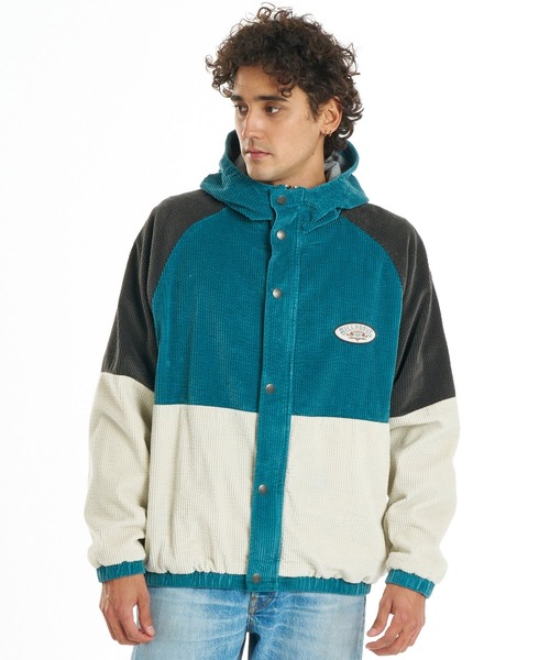 ビラボンオリーブ色 フード付きジャケット BILLABONG メンズ BURLEIGH JACKET ジャケット 【2026年秋冬モデル