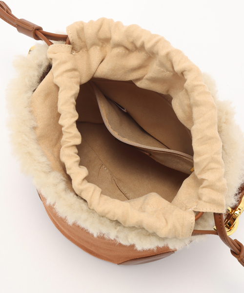 EDIT. FOR LULU(エディットフォールル)の「【SINBONO/シンボノ】 Gloria Bucket Bag(ハンドバッグ・レディース・ブラウン・FREE)」の12枚目の写真