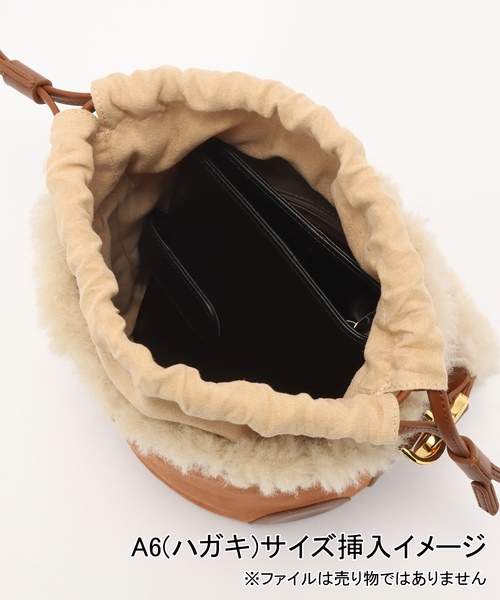EDIT. FOR LULU(エディットフォールル)の「【SINBONO/シンボノ】 Gloria Bucket Bag(ハンドバッグ・レディース・ブラウン・FREE)」の13枚目の写真