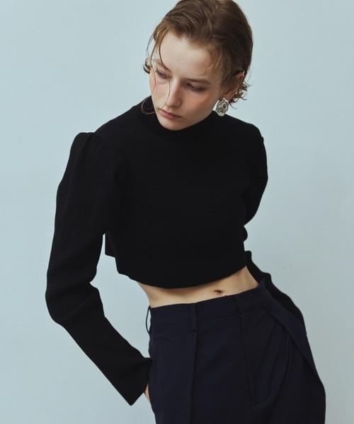 RiC(リック)の「WIDE TUCK TROUSERS(スラックス・レディース・ネイビー/ワイン/チェック・M/S)」の10枚目の写真