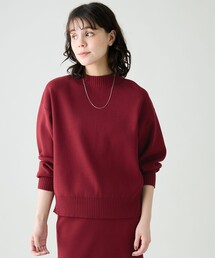 デイリーハイネックニット