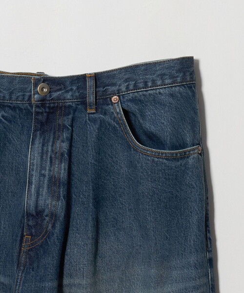 green label relaxing(グリーンレーベルリラクシング)の「FINE BASIC ヴィンテージライク スライバー デニム パンツ W4(デニムパンツ・メンズ・コバルトブルー・XL/M/L/S)」の5枚目の写真