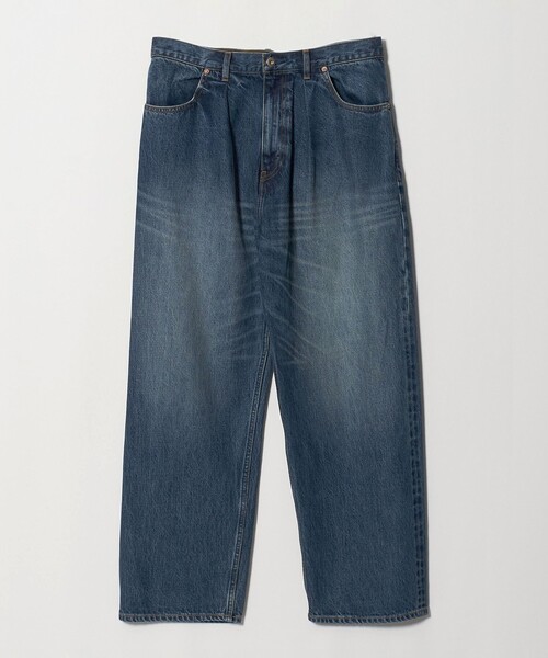 green label relaxing(グリーンレーベルリラクシング)の「FINE BASIC ヴィンテージライク スライバー デニム パンツ W4(デニムパンツ・メンズ・コバルトブルー・XL/M/L/S)」の8枚目の写真
