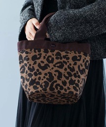 レオパード柄ハンドバッグ