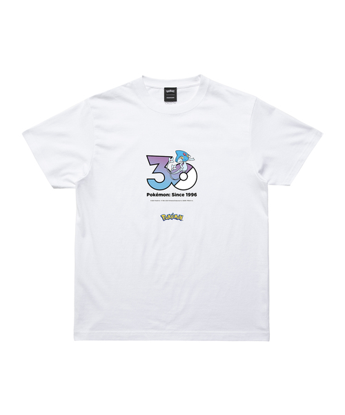 ZOZOSPOT(ゾゾスポット)の「Pokemon 30th Anniversary 1025 T-shirt 「アグノム」(Tシャツ/カットソー・レディース・ホワイト・SMALL/MEDIUM/LARGE/X-LARGE/XX-LARGE/XXX-LARGE/100cm/110cm/120cm/130cm/140cm/150cm/160cm)」の1枚目の写真