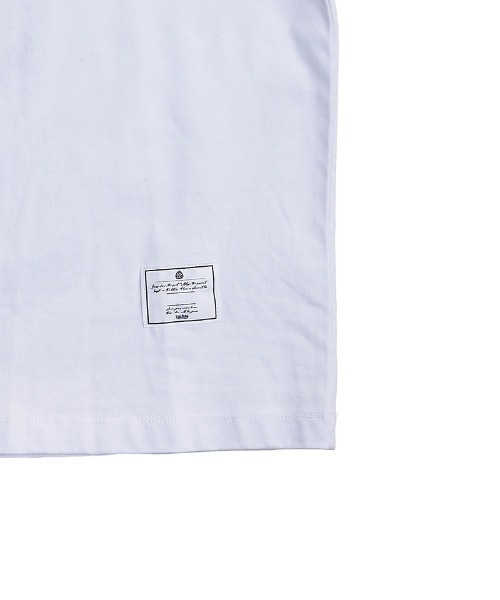 EFFECTEN(エフェクテン)の「mt10709-Target t-shirt Tシャツ(efsc-23)(Tシャツ/カットソー・メンズ・ホワイト/スミクロ・S/XL/L/M)」の6枚目の写真