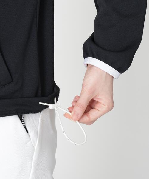 PING(ピン)の「【PING APPAREL】メッシュリバーニットハーフジップカットソー (LADIES)(スウェット・レディース・ブラック/ホワイト/ベージュ/カーキ・S/L/M/LL)」の14枚目の写真