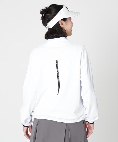 PING(ピン)の「【PING APPAREL】メッシュリバーニットハーフジップカットソー (LADIES)(スウェット・レディース・ブラック/ホワイト/ベージュ/カーキ・S/L/M/LL)」の22枚目の写真
