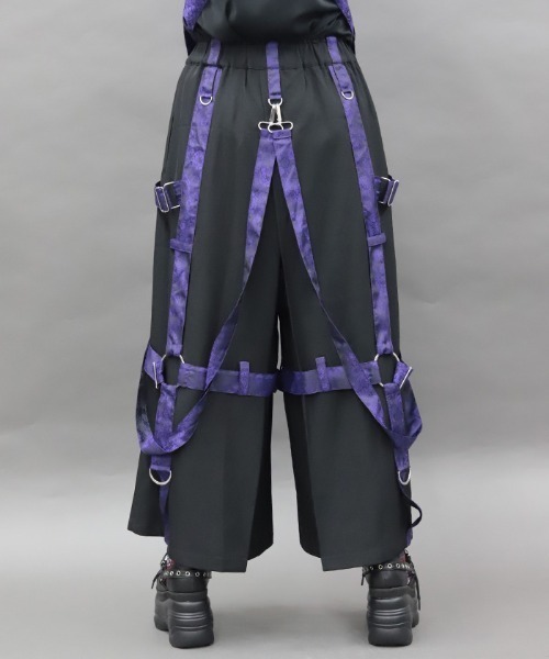 axes femme(アクシーズファム)の「ハーネス袴パンツ(その他パンツ・レディース・ローズ/レッドパープル/ブラック・SMALL/MEDIUM/LARGE)」の8枚目の写真