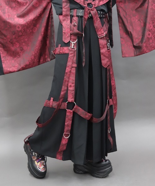 axes femme(アクシーズファム)の「ハーネス袴パンツ(その他パンツ・レディース・ローズ/レッドパープル/ブラック・SMALL/MEDIUM/LARGE)」の17枚目の写真