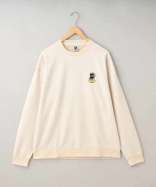coen(コーエン)の「【WEB限定】OZZYブラッシュポンチクルーネックロングスリーブTシャツ(Tシャツ/カットソー・メンズ・ダークグレー/ナチュラル/ケリーグリーン/ブラウン系/その他2/その他1・L/M)」の5枚目の写真