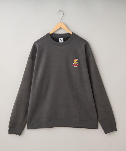 coen(コーエン)の「【WEB限定】OZZYブラッシュポンチクルーネックロングスリーブTシャツ(Tシャツ/カットソー・メンズ・ダークグレー/ナチュラル/ケリーグリーン/ブラウン系/その他2/その他1・L/M)」の6枚目の写真