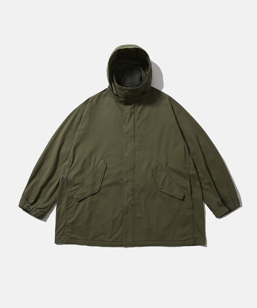 MOIF（モイフ）の「[AW26] ワイドファネルフィールドパーカー / オリーブ（その他アウター・メンズ・その他・2(M)/3(L)/1(S)）」の3枚目の写真