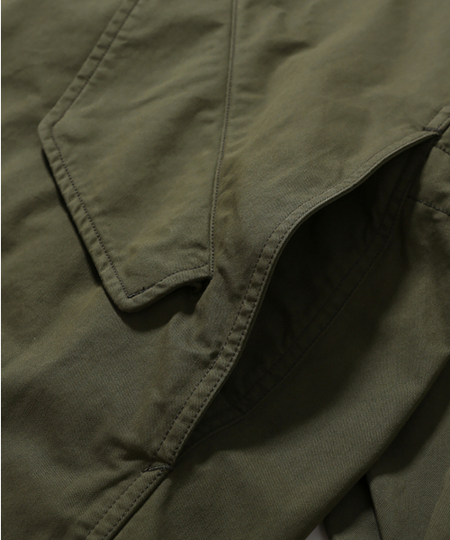 MOIF（モイフ）の「[AW26] ワイドファネルフィールドパーカー / オリーブ（その他アウター・メンズ・その他・2(M)/3(L)/1(S)）」の9枚目の写真