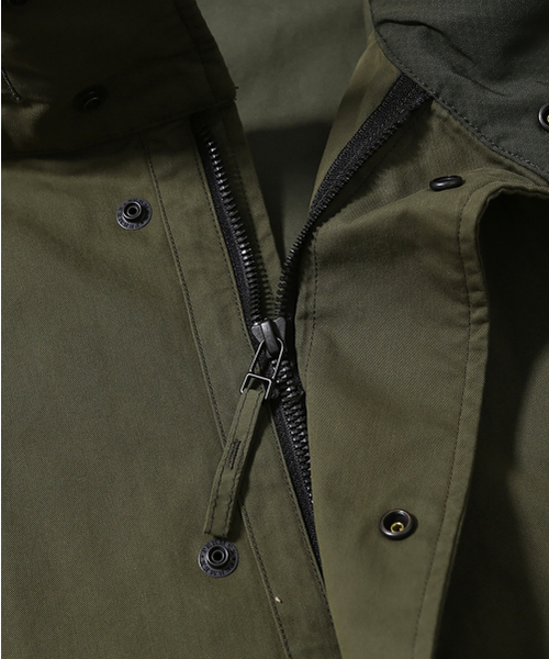 MOIF（モイフ）の「[AW26] ワイドファネルフィールドパーカー / オリーブ（その他アウター・メンズ・その他・2(M)/3(L)/1(S)）」の12枚目の写真