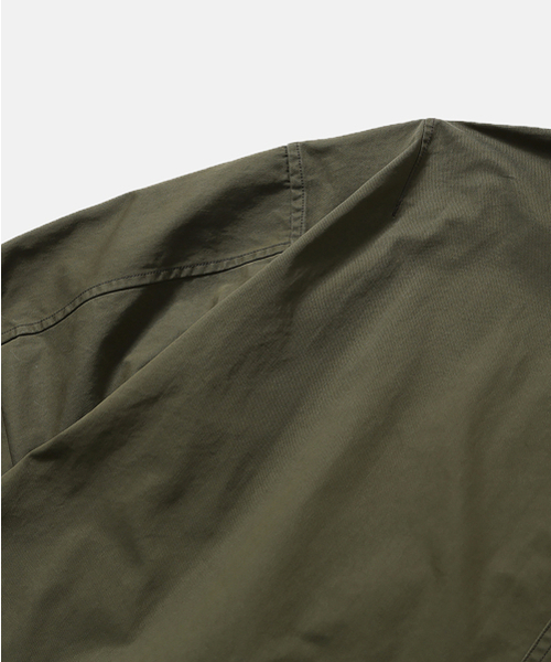 MOIF（モイフ）の「[AW26] ワイドファネルフィールドパーカー / オリーブ（その他アウター・メンズ・その他・2(M)/3(L)/1(S)）」の18枚目の写真