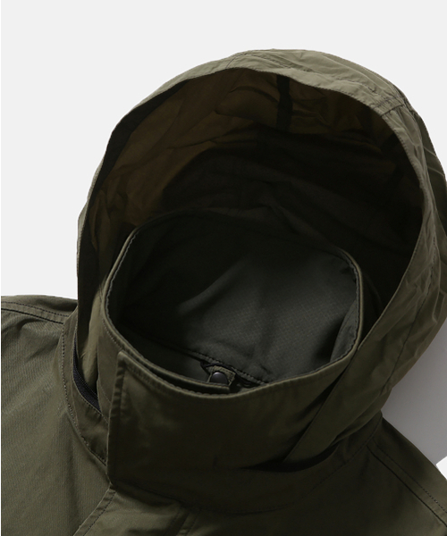 MOIF（モイフ）の「[AW26] ワイドファネルフィールドパーカー / オリーブ（その他アウター・メンズ・その他・2(M)/3(L)/1(S)）」の19枚目の写真