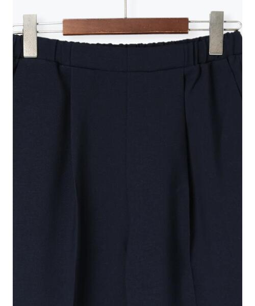 Te chichi(テチチ)の「【UVカット/マシンウォッシャブル/撥水加工】ウールライクストレートパンツ(セットアップ可)(その他パンツ・レディース・ネイビー・F)」の12枚目の写真