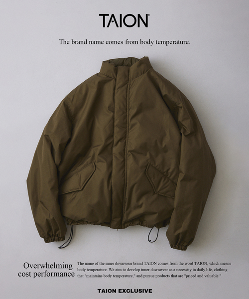 reversible down jacket / リバーシブルダウンジャケット（ダウン