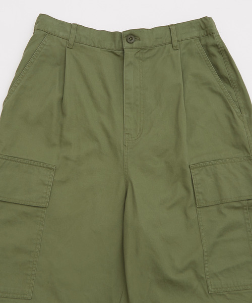Universal Style Wear(ユニバーサルスタイルウェア)の「ワイドカーゴパンツ(カーゴパンツ・メンズ・カーキ/ブラック・LARGE/MEDIUM/SMALL)」の10枚目の写真