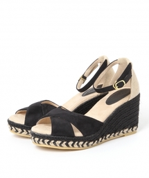 GLOBAL WORK | クロスジュートウエッジ/711565(サンダル)