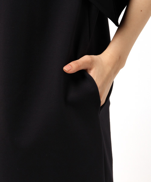 FIGARO Paris（フィガロパリ）の「ハイカウントポンチワンピース◆（ワンピース・レディース・ネイビー/ベージュ/ベージュ系その他・36/38）」の12枚目の写真