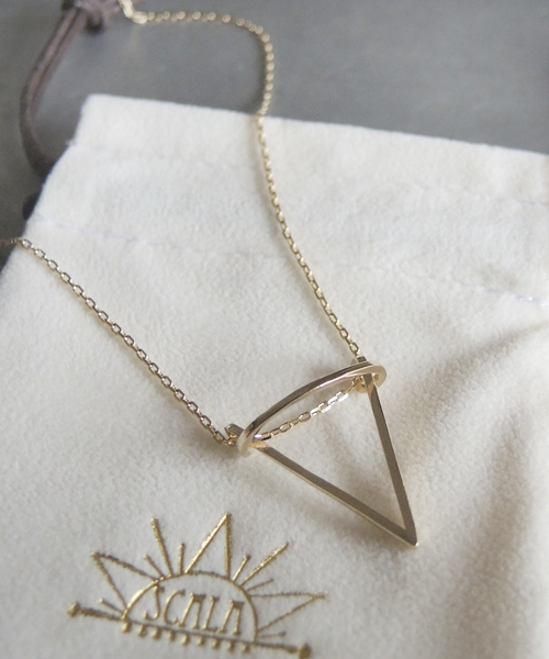 SCALA(スカラ)の「【SCALA/スカラ】Cometネックレス/made in JAPAN(日本製)(ネックレス・レディース・アンティークゴールド/アンティークシルバー/ゴールド・FREE)」の3枚目の写真