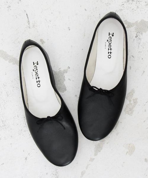Repetto（レペット）の「【別注】＜repetto＞∴MANON レザーバレエ 