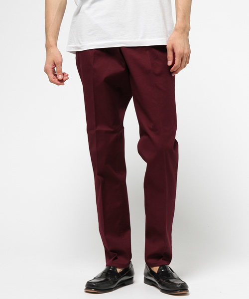 MEN'S BIGI(メンズビギ)の「ドビーストレッチスラックス/テーパード(スラックス・メンズ・キャメル/ボルドー/ブラック・SS/M/L/S)」の3枚目の写真