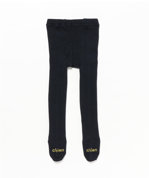 chien　chien（シアンシアン）の「タイツ（タイツ/ストッキング・キッズ・ピンク/ネイビー/イエロー/チャコール・105cm/85cm/95㎝/120cm/75cm/95cm）」の3枚目の写真