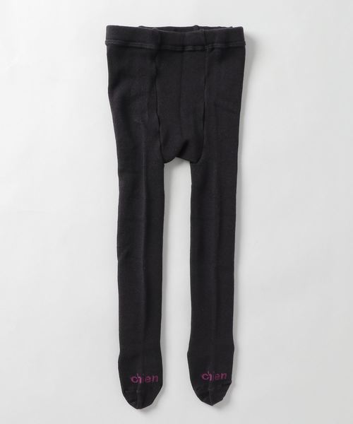 chien　chien（シアンシアン）の「タイツ（タイツ/ストッキング・キッズ・ピンク/ネイビー/イエロー/チャコール・105cm/85cm/95㎝/120cm/75cm/95cm）」の2枚目の写真