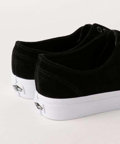 BEAUTY&YOUTH UNITED ARROWS（ビューティーアンドユースユナイテッドアローズ）の「＜VANS（バンズ）＞AUTHENTIC ゴアスニーカー◆（スニーカー・レディース・オフホワイト/ブラック・6h/5h/6/5/4h）」の8枚目の写真
