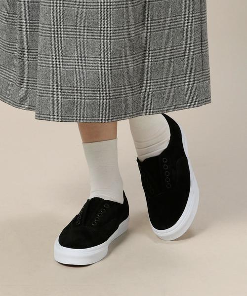 BEAUTY&YOUTH UNITED ARROWS（ビューティーアンドユースユナイテッドアローズ）の「＜VANS（バンズ）＞AUTHENTIC ゴアスニーカー◆（スニーカー・レディース・オフホワイト/ブラック・6h/5h/6/5/4h）」の9枚目の写真