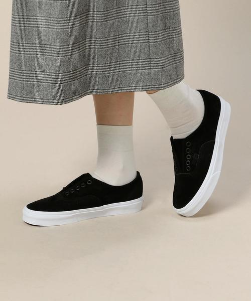 BEAUTY&YOUTH UNITED ARROWS（ビューティーアンドユースユナイテッドアローズ）の「＜VANS（バンズ）＞AUTHENTIC ゴアスニーカー◆（スニーカー・レディース・オフホワイト/ブラック・6h/5h/6/5/4h）」の3枚目の写真