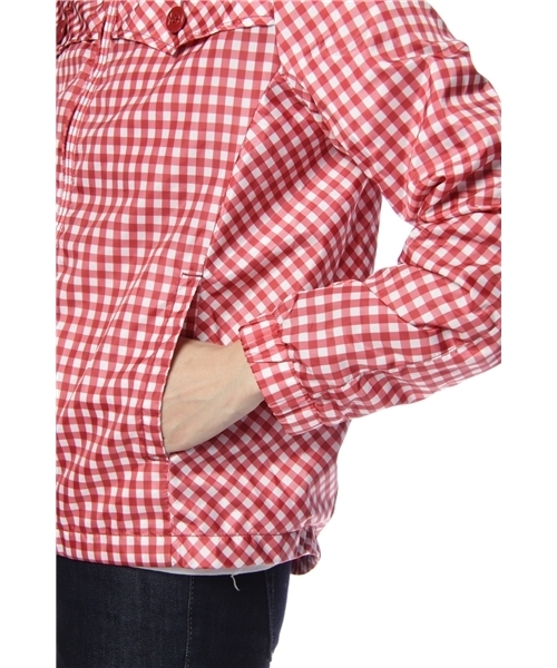 coen（コーエン）の「ギンガムチェックパーカー（マウンテンパーカー