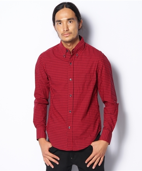 AMERICAN RAG CIE(アメリカンラグシー)の「BAND OF OUTSIDERS(107-BOO-A130.3574)(シャツ/ブラウス・メンズ・レッド系その他・SMALL)」の1枚目の写真