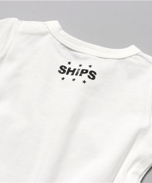SHIPS KIDS(シップスキッズ)の「SHIPS KIDS:スヌーピー 7分袖 TEE(100~130cm)(Tシャツ/カットソー・キッズ・ロイヤルブルー/オフホワイト/グレー・110/130/100/120)」の7枚目の写真