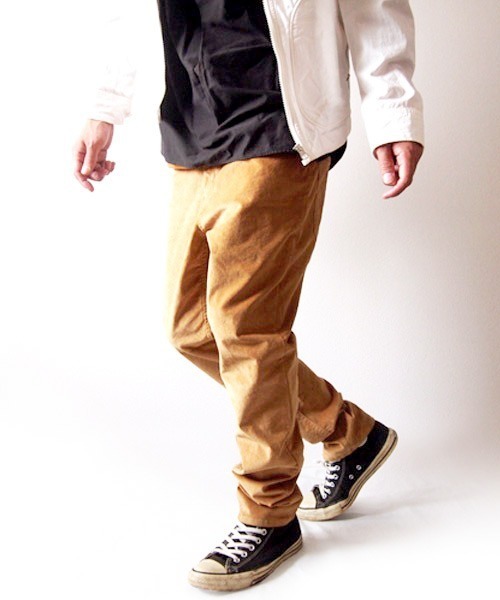 BEATJIVE（ビートジャイブ）の「デニムパンツ メンズ サルエル ワイド＆テーパード ストレッチ スキニー ジョガーパンツ ジーンズ ジーパン デニム ツイル コーデュロイ 迷彩（デニムパンツ・メンズ・ブラック/ベージュ/カーキ/サックスブルー/ワンウォッシュ/インディゴブルー/ブルー系その他/ハウンドトゥース/ベージュ系その他/グレー系その他/グリーン系その他/ブラック系その他/カモフラージュ/ネイビー/ダークインディゴブルー/ブラック系/ベージュ系/ホワイト×ブルー/ブルー系その他2/グリーン系その他2/ブラック系その他2/ブラック系その他3/ブルー系その他3・1/2/3/0）」の10枚目の写真