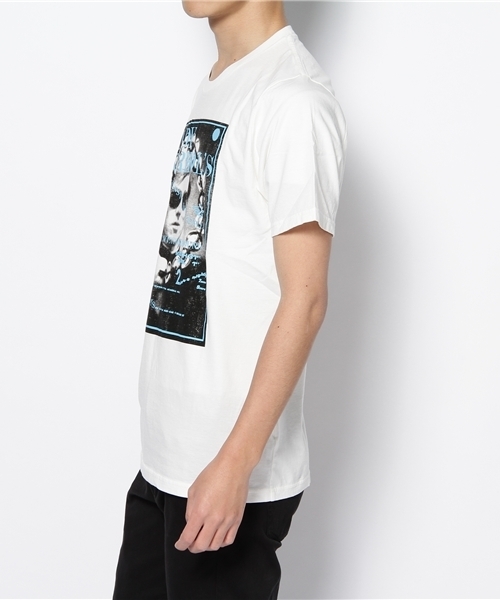 HYSTERIC GLAMOUR(ヒステリックグラマー)の「E.P.INEVITABLE pt T-SH(Tシャツ/カットソー・メンズ・ホワイト/ブルー/チャコールグレー・SMALL/MEDIUM/LARGE)」の5枚目の写真