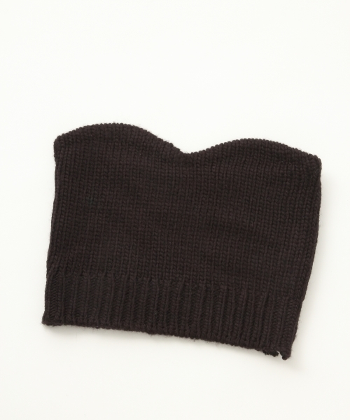 A part by（アパートバイ）の「3GAWザックリビスチェ 768595 （ニット/セーター・レディース・ブラック/アイボリー・FREE）」の4枚目の写真