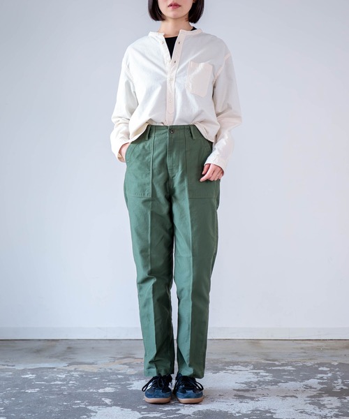 【土曜日まで値下げ】新品未使用タグ付き ベイカーパンツ 34 32241] 綿100％ ベイカーパンツ ウエストゴム 約股下65cm レディース