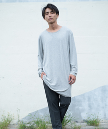 FUGA | ロングフェイクレイヤード長袖Tシャツ(Tシャツ/カットソー)