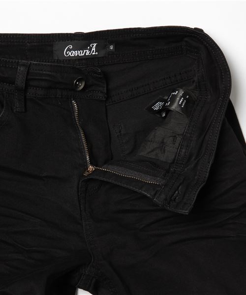 CavariA(キャバリア)の「『CavariA/キャバリア』ブラックスキニーデニムパンツ(デニムパンツ・メンズ・ブラック系その他/ブラック系その他2・S/M/L/XL)」の5枚目の写真